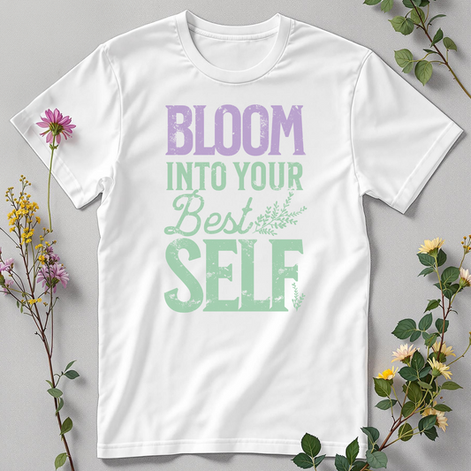 Bloom Into Your Best Self Tee