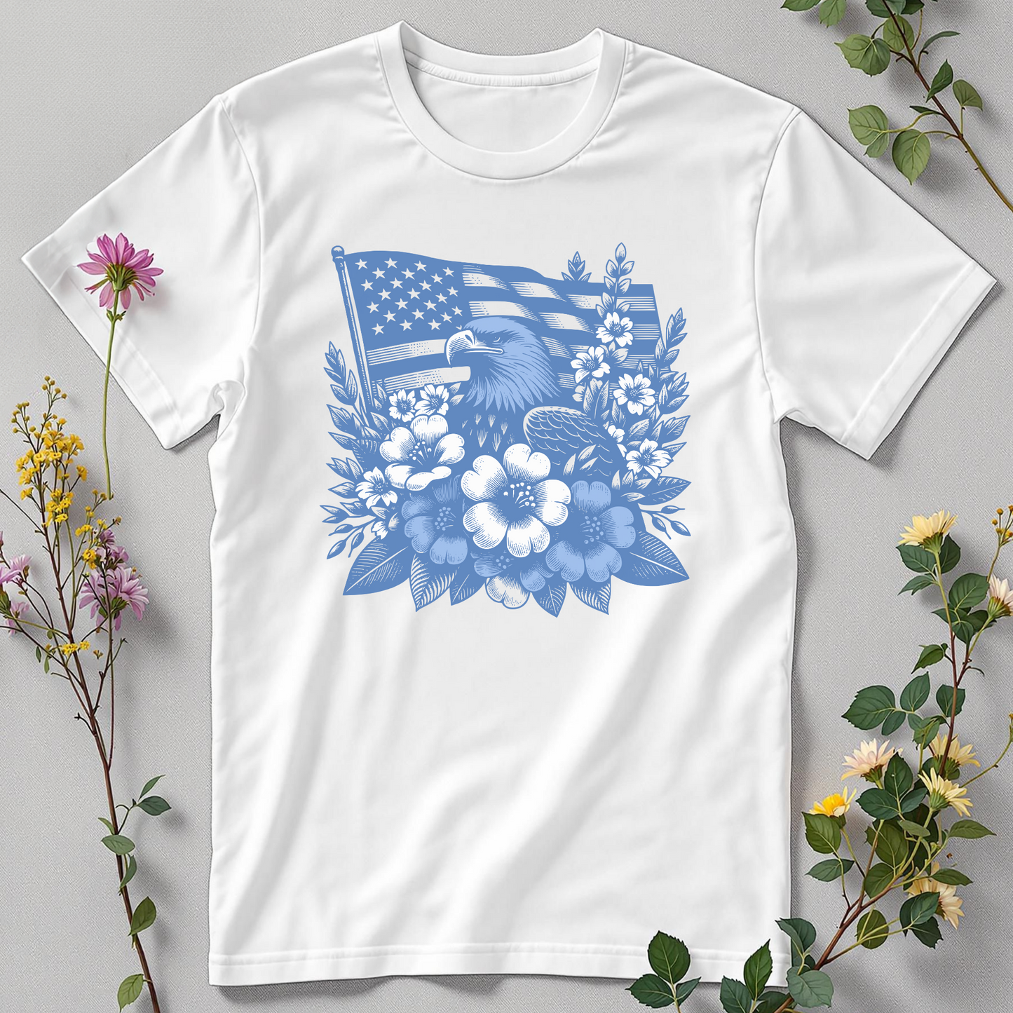 Freedom Blooms Tee