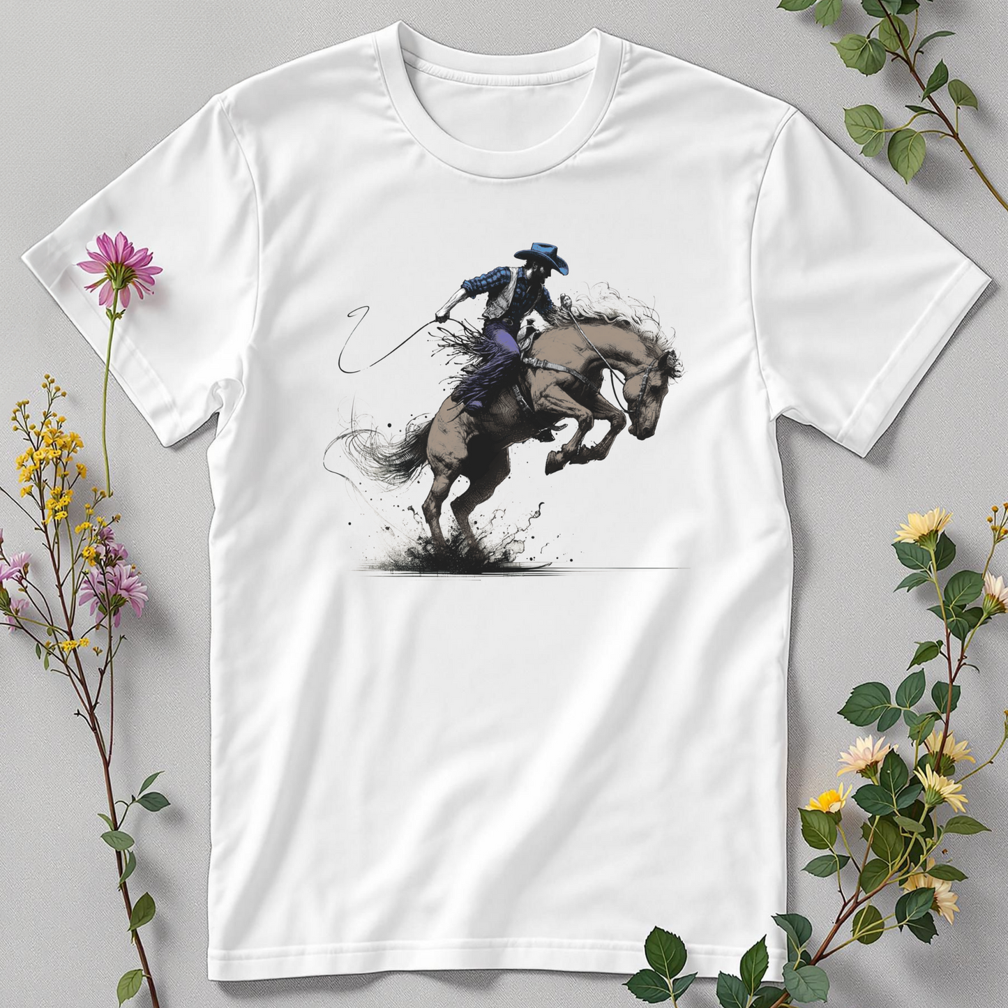 Bucking Bronco Energy Tee