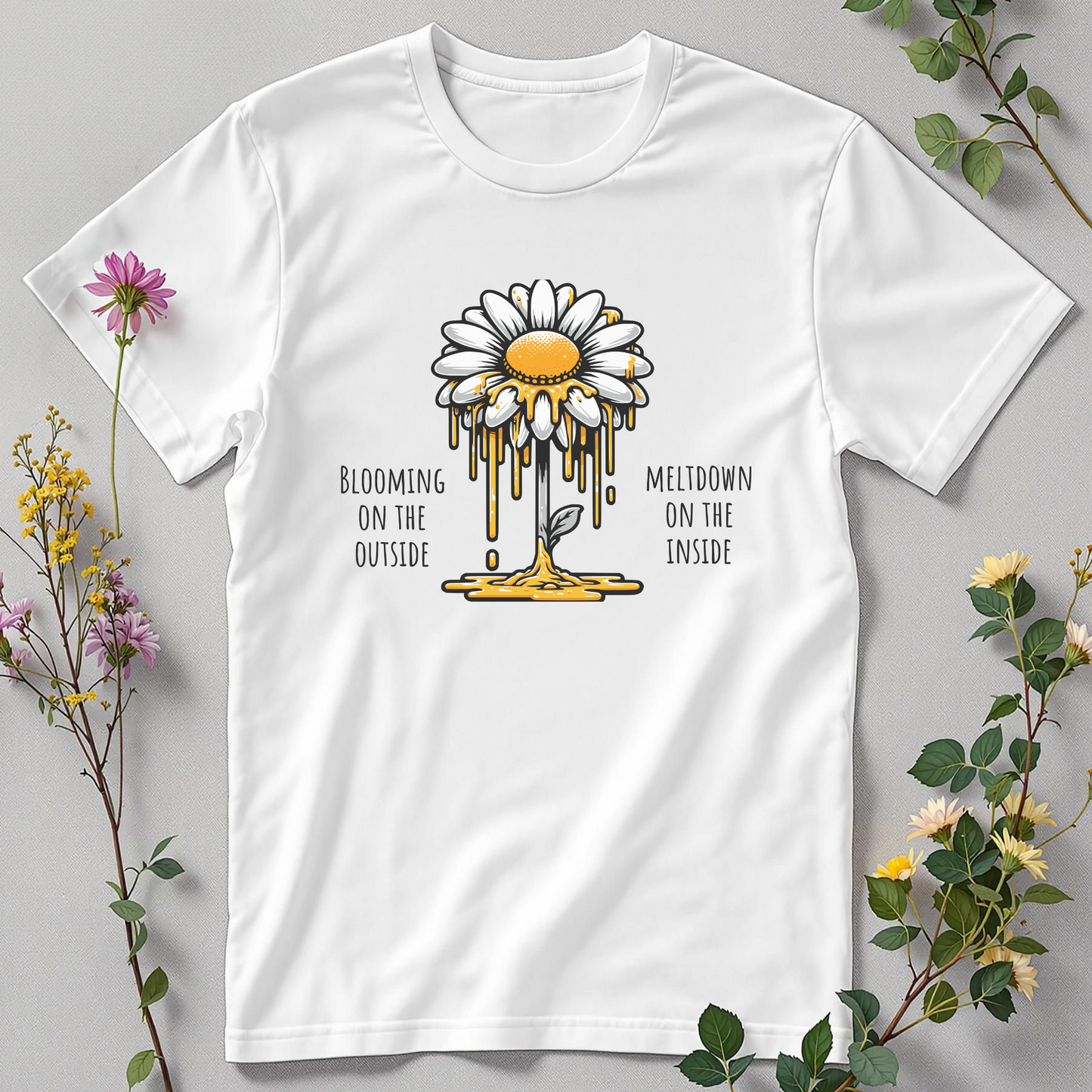 Blooming Outside, Melting Inside Tee