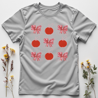 Apple of the Class Tee – Coquette Bow Teacher