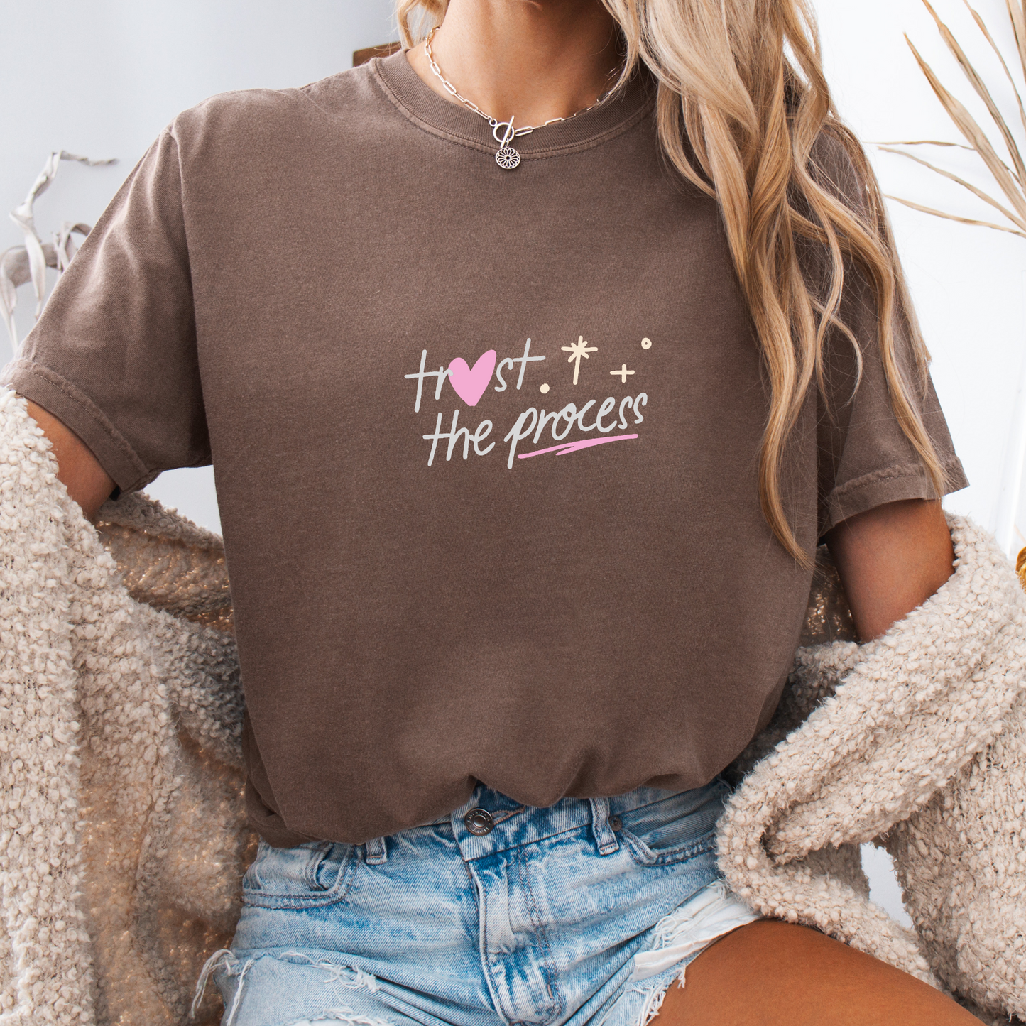 Trust the Process — Let Growth Happen Tee