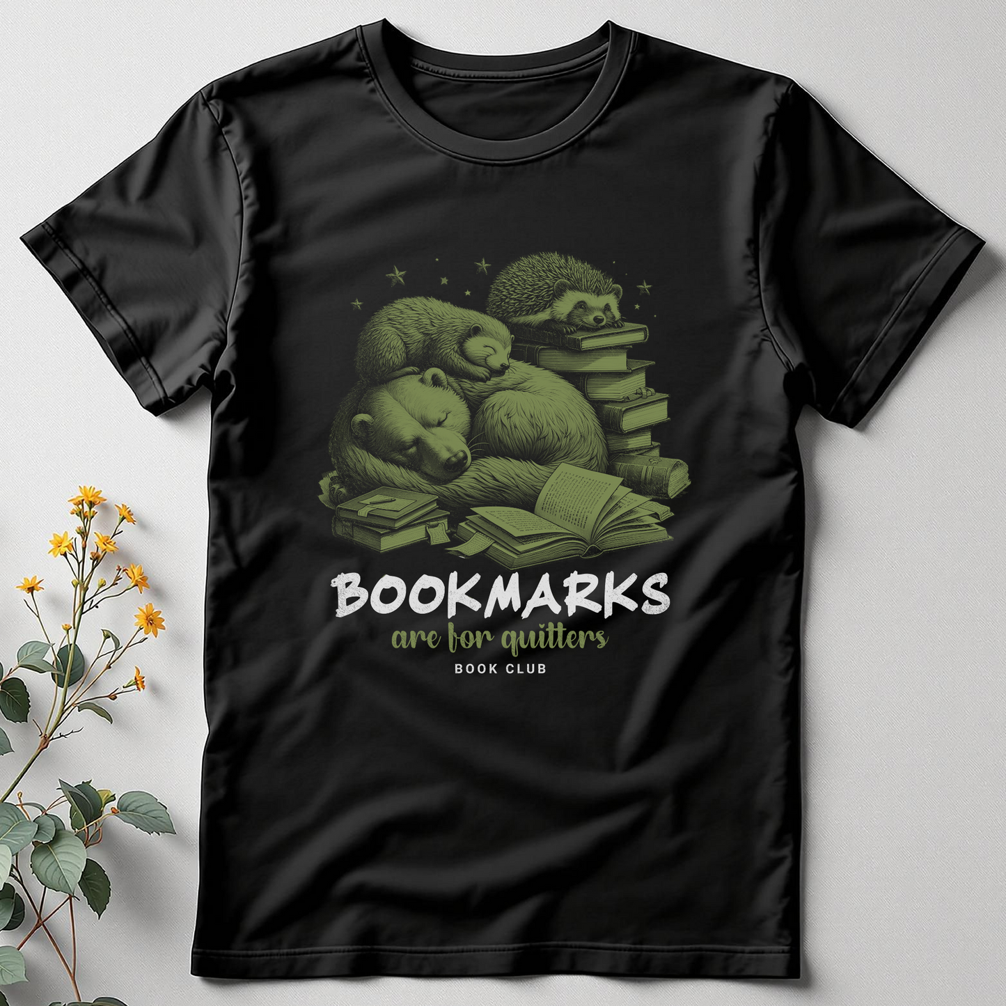 Bookmarks Are for Quitters Tee