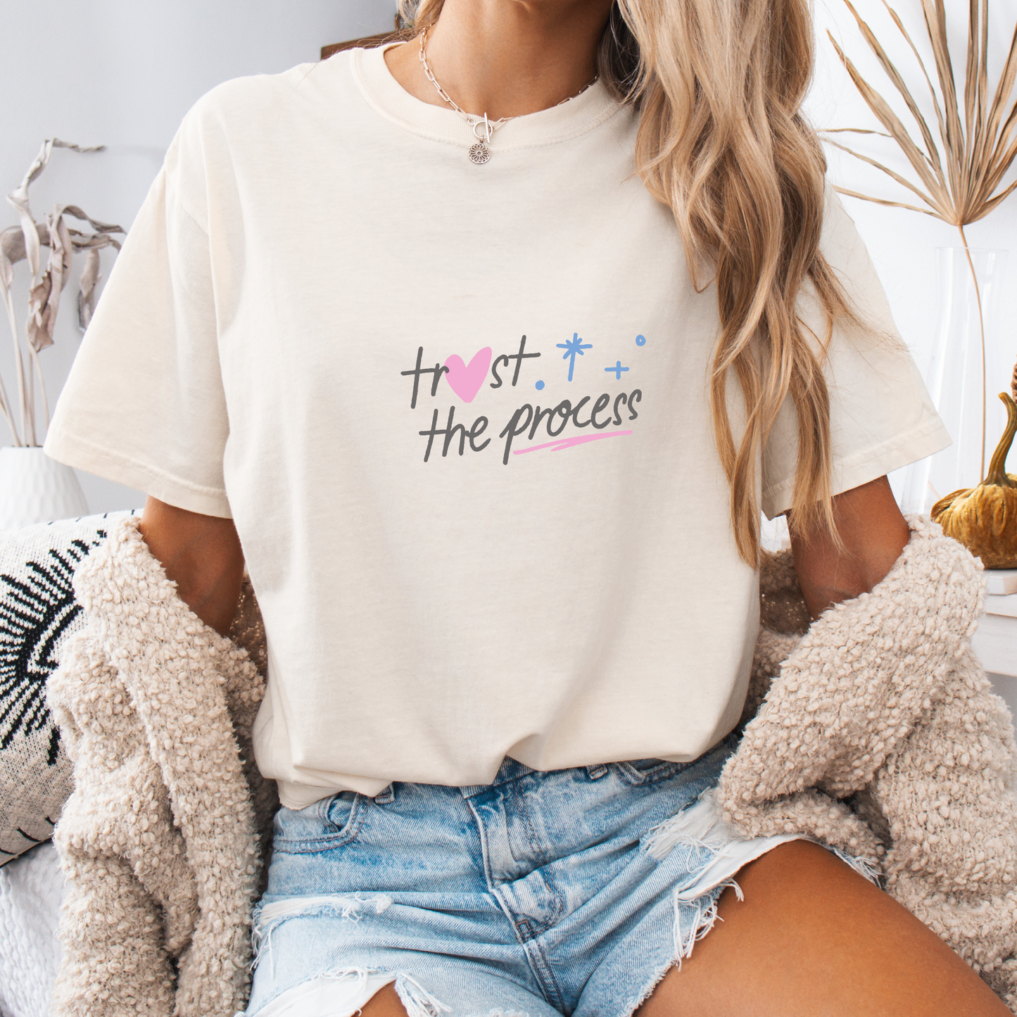 Trust the Process — Let Growth Happen Tee