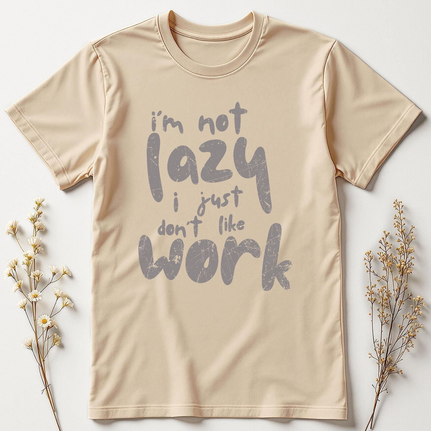 Energy-Saving Mode — Not Lazy Tee