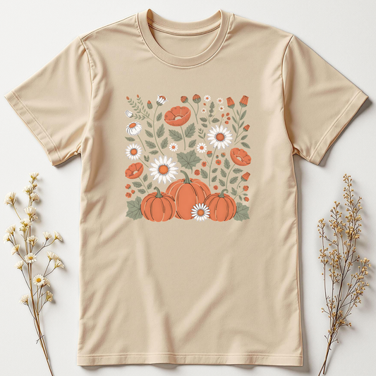 Harvest Moon Magic Tee - Autumn’s charm with a touch of Halloween whimsy