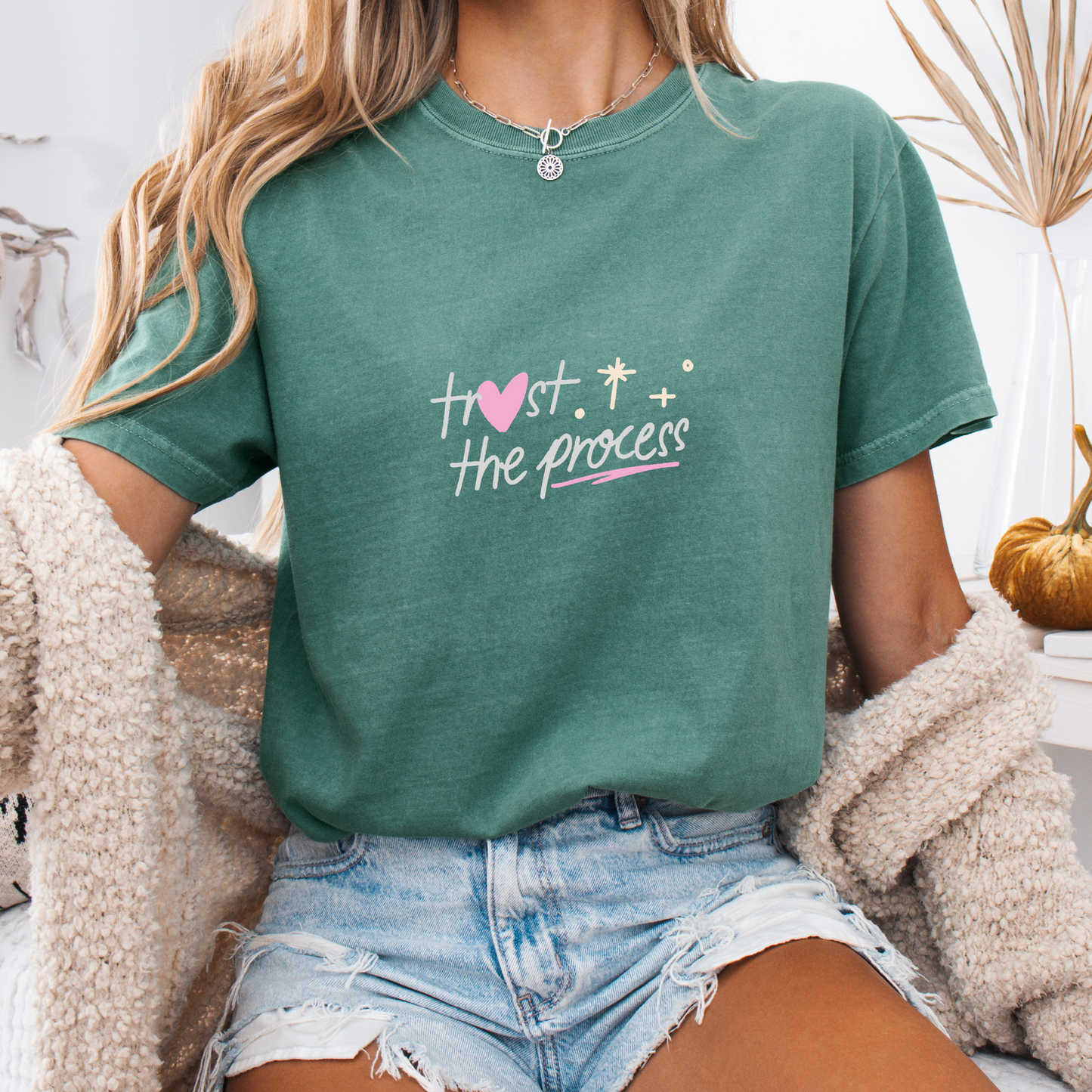 Trust the Process — Let Growth Happen Tee