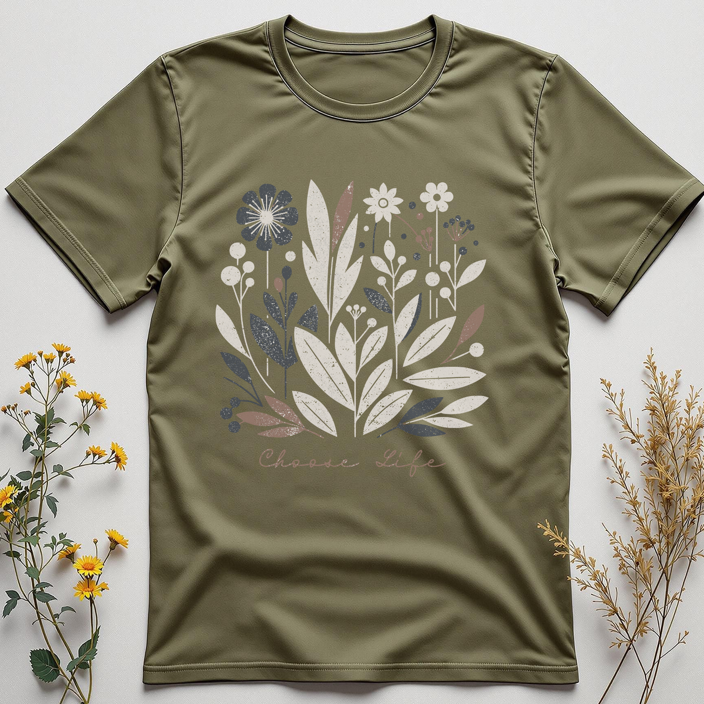 Choose Life, Choose Bloom Tee