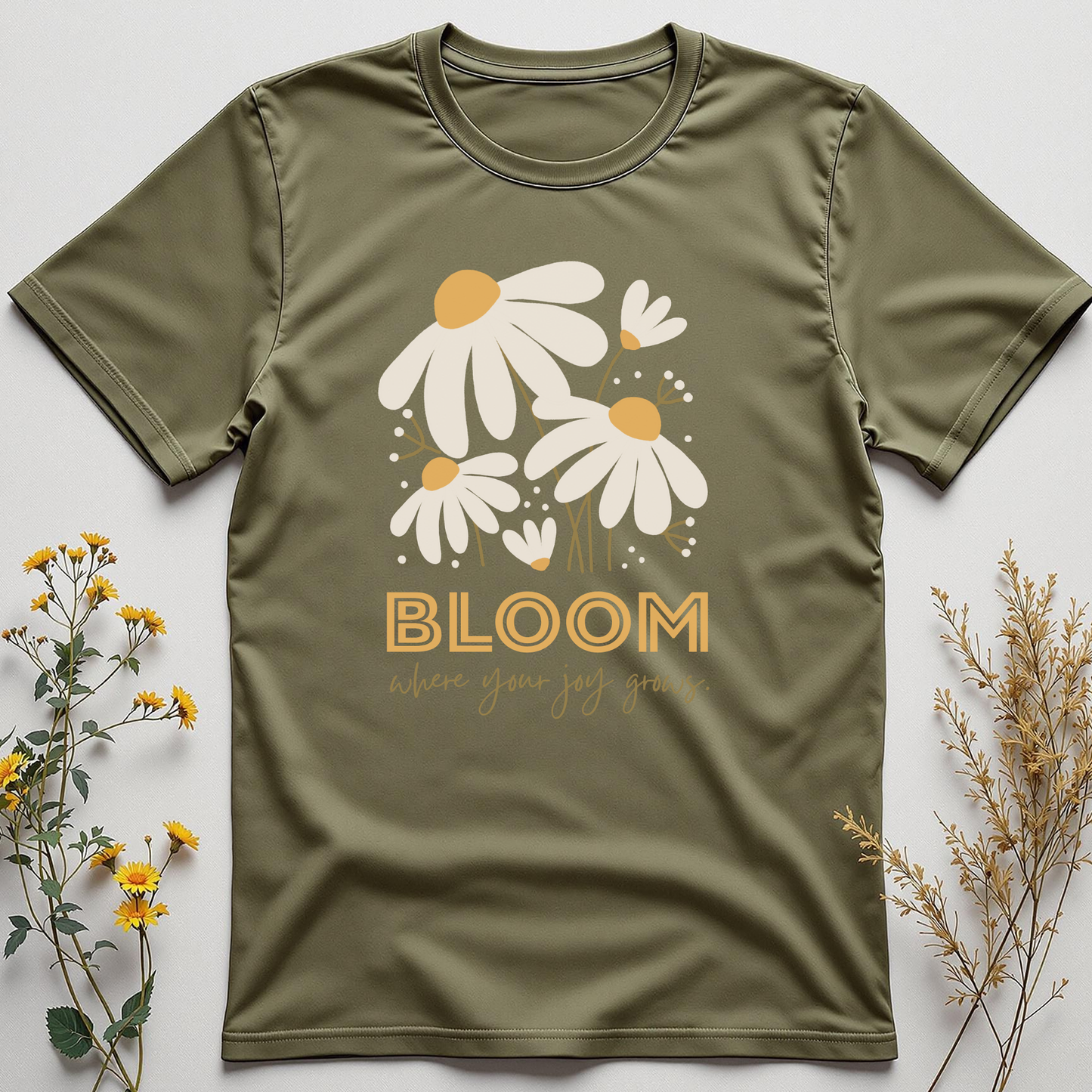 Bloom Where the Day Takes You — Flow Tee