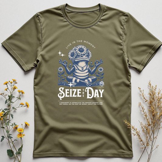 Carpe Bloom Tee – Seize the Day