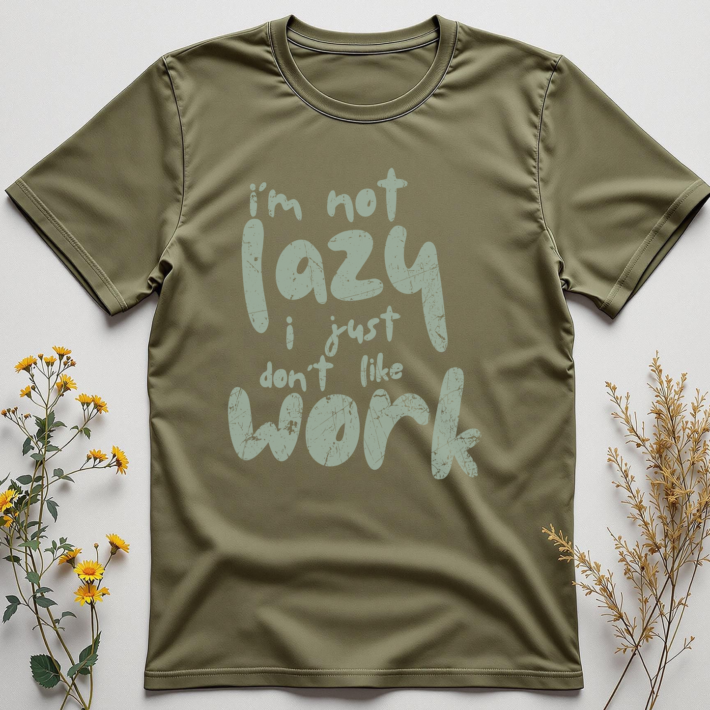 Energy-Saving Mode — Not Lazy Tee