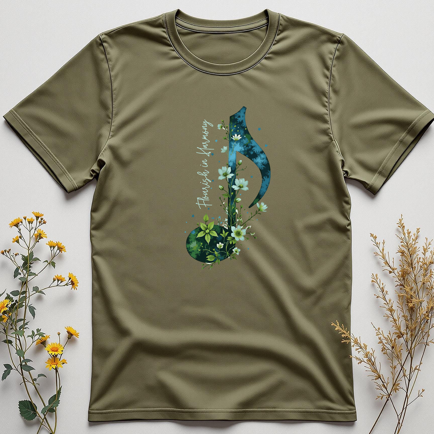 Flourish in Harmony Tee