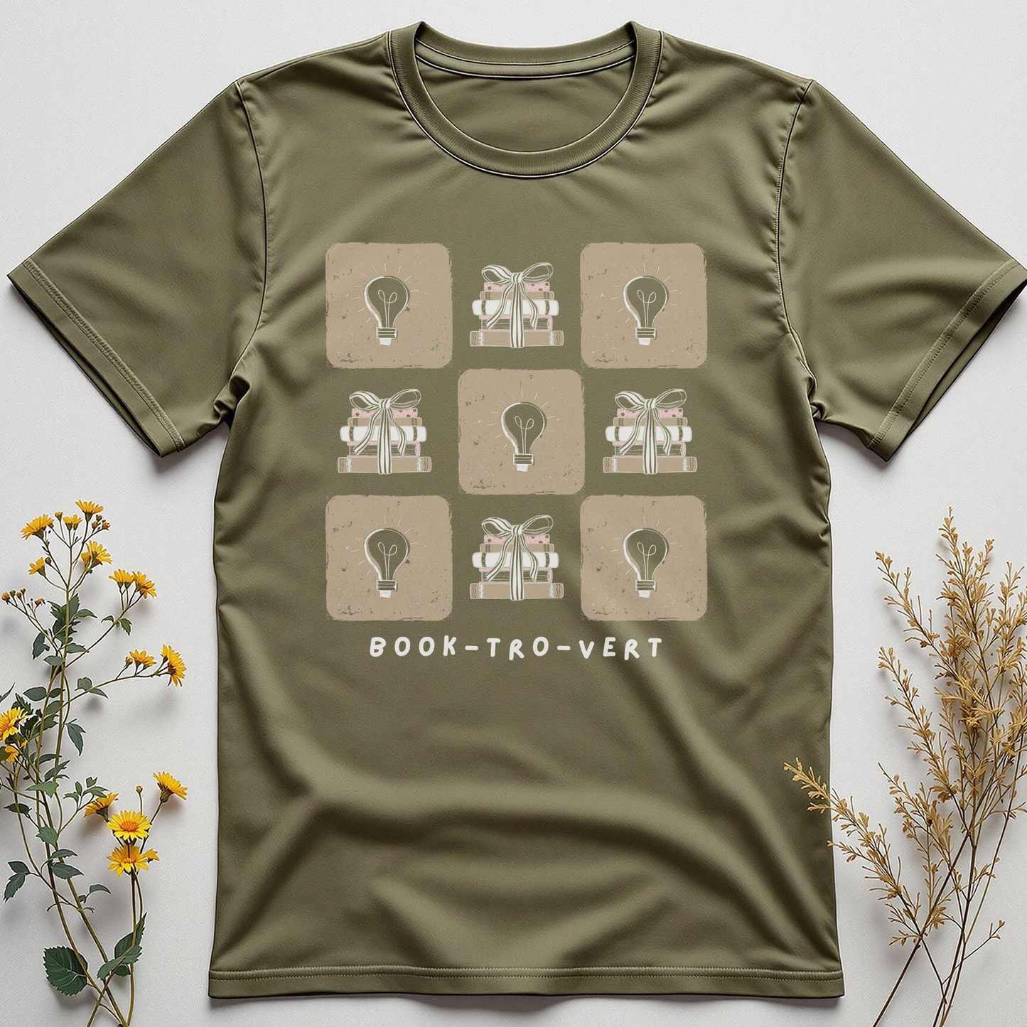Book-Tro-vert Tee