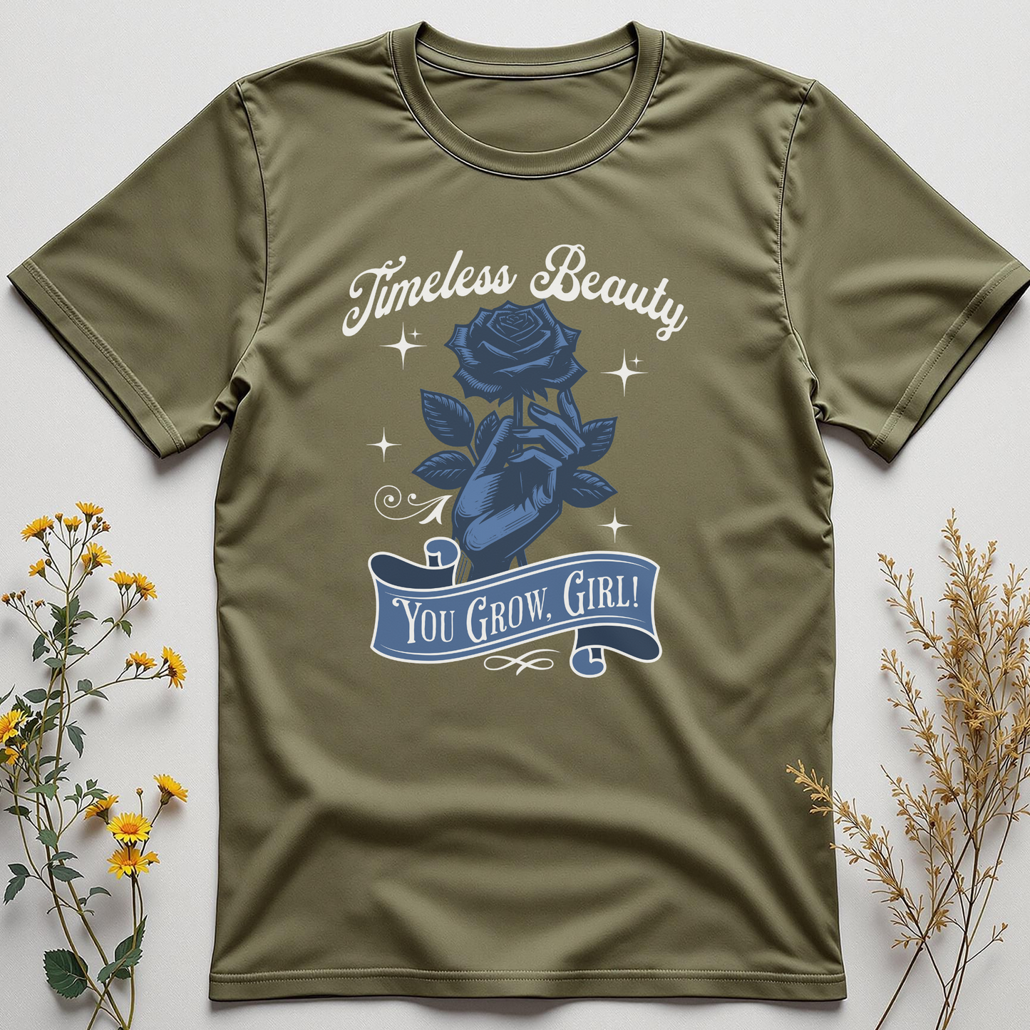 Timeless Beauty – You Grow, Girl! Tee