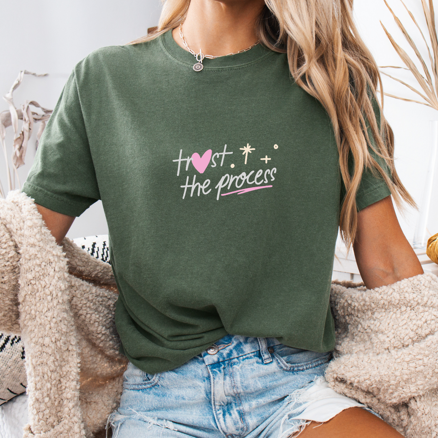 Trust the Process — Let Growth Happen Tee