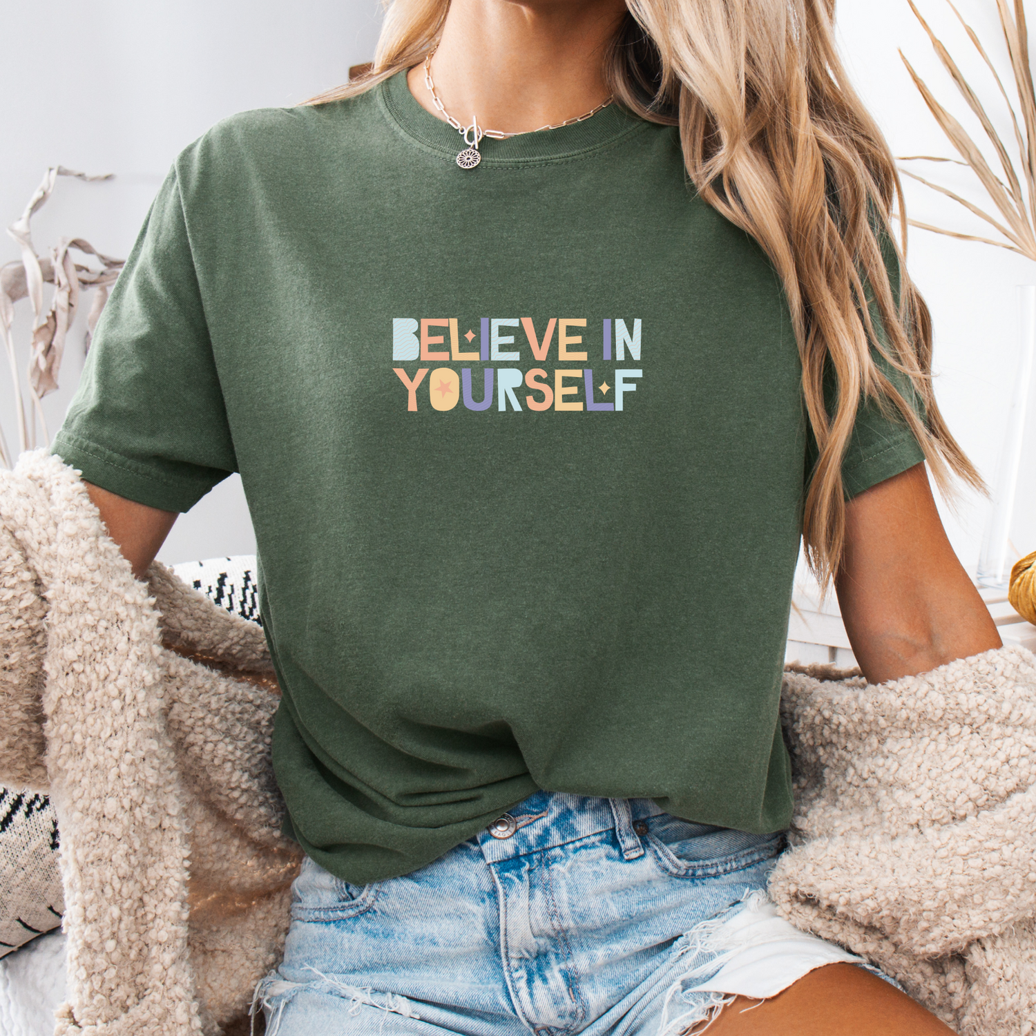 Believe in Yourself — Self-Worth Tee