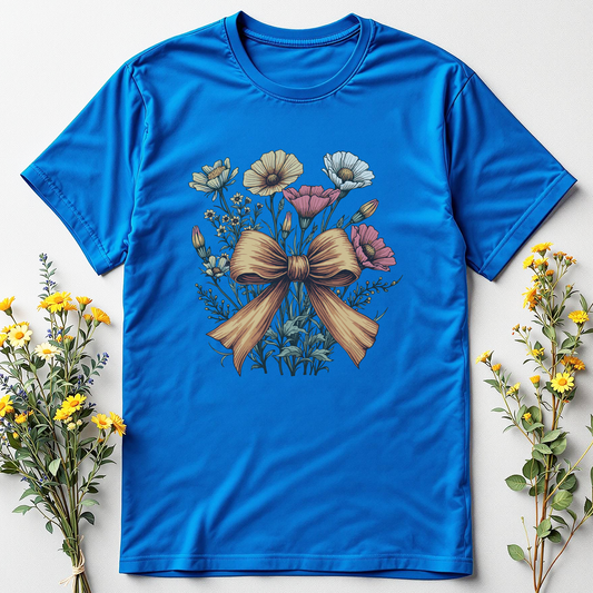 Cosmos & Coquette Bow Tee