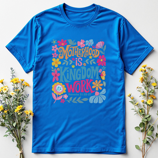 Kingdom Work in a Messy Bun Tee