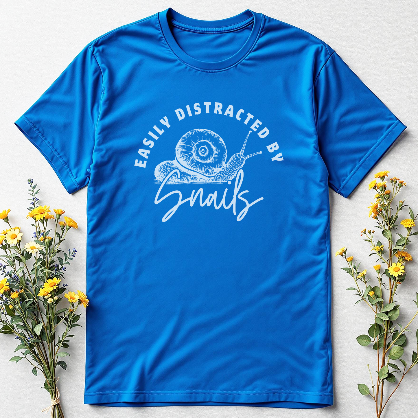 Easily Distracted by Snails Tee