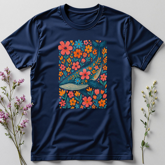Beneath the Blue — Whale Whisper Tee