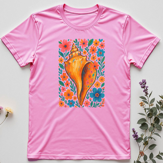 Blooming Spiral — Sea Shell Soul Tee