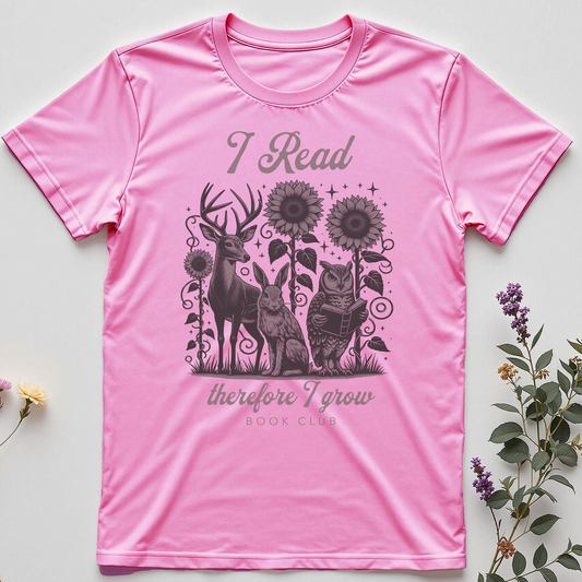 I Read, Therefore I Grow Tee