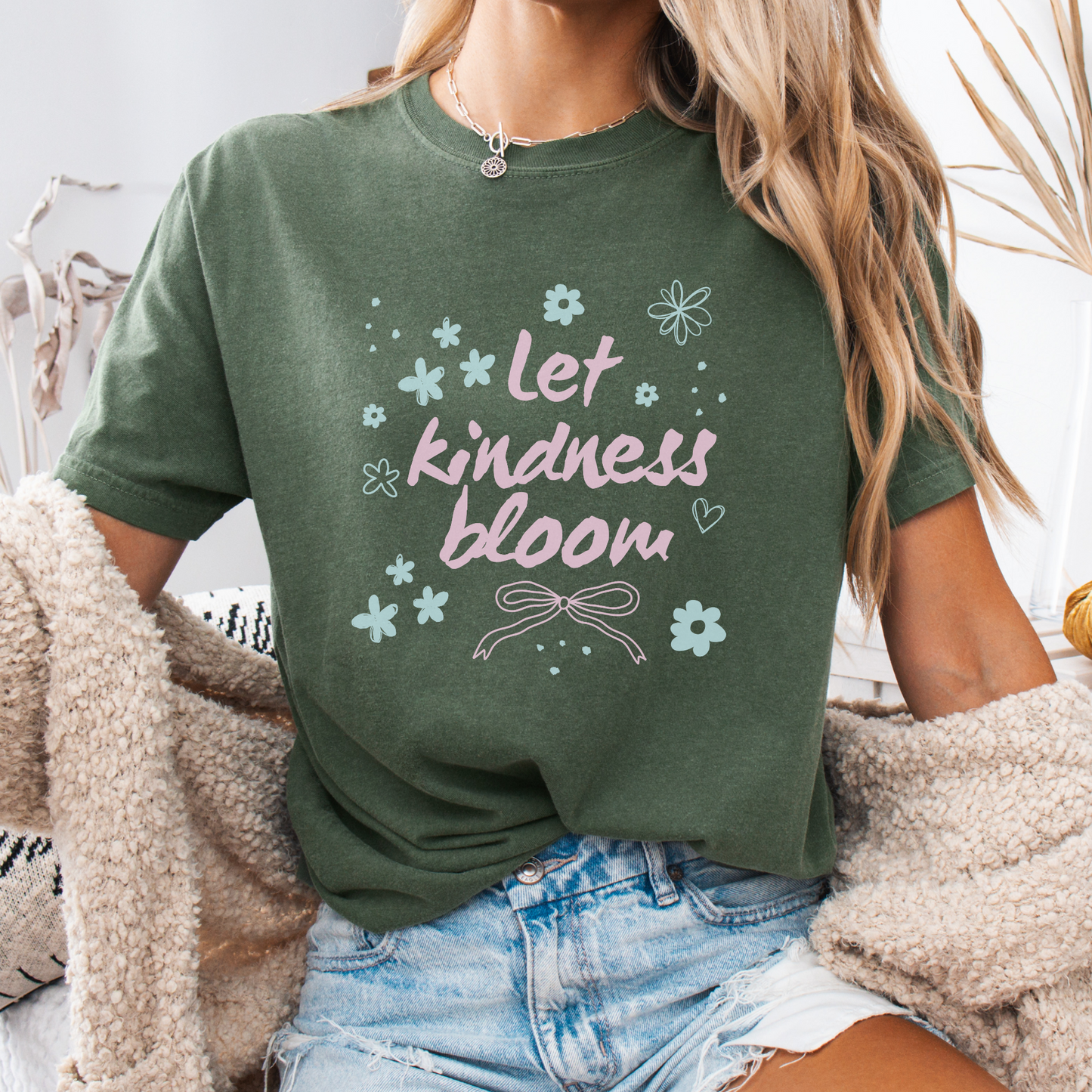 Let Kindness Bloom — Gentle Power Tee